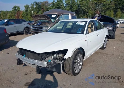 2013 Audi A6 3.0T Premium из США, поврежденный, VIN WAUGGAFC3DN108975